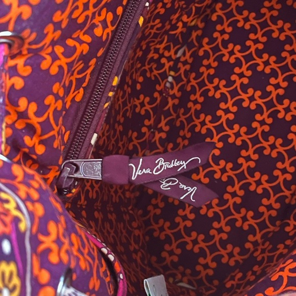 VERA BRADLEY Safari Sunset Drawstring bag!! - Picture 6 of 10